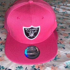 PINK RAIDER FLAT BELL HAT / ball caps (BUNDLE)